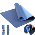 Premium 72 x 24 Inch TPE Yoga Mat - 8mm Non-Slip Extra Thick High-Density Eco-Friendly Exercise Mat for Yoga and Pilates, Suitable for All Users
